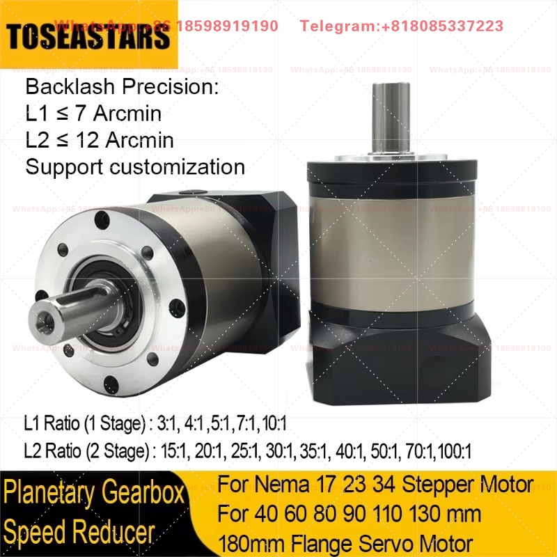 Planetary Gearbox Reducer Nema 23 34 - Planetaire tandwielkastmotorreductie voor Nema 17 23